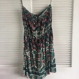 Strapless Tribal Sundress